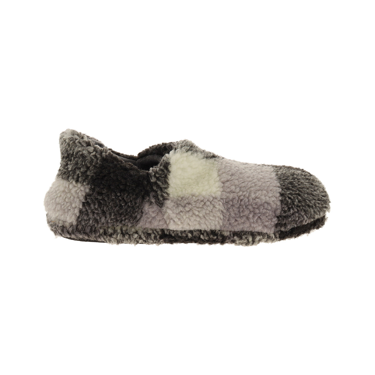 Pantofola chiusa uomo invernale, modello Asiago – Grigio Fantasia