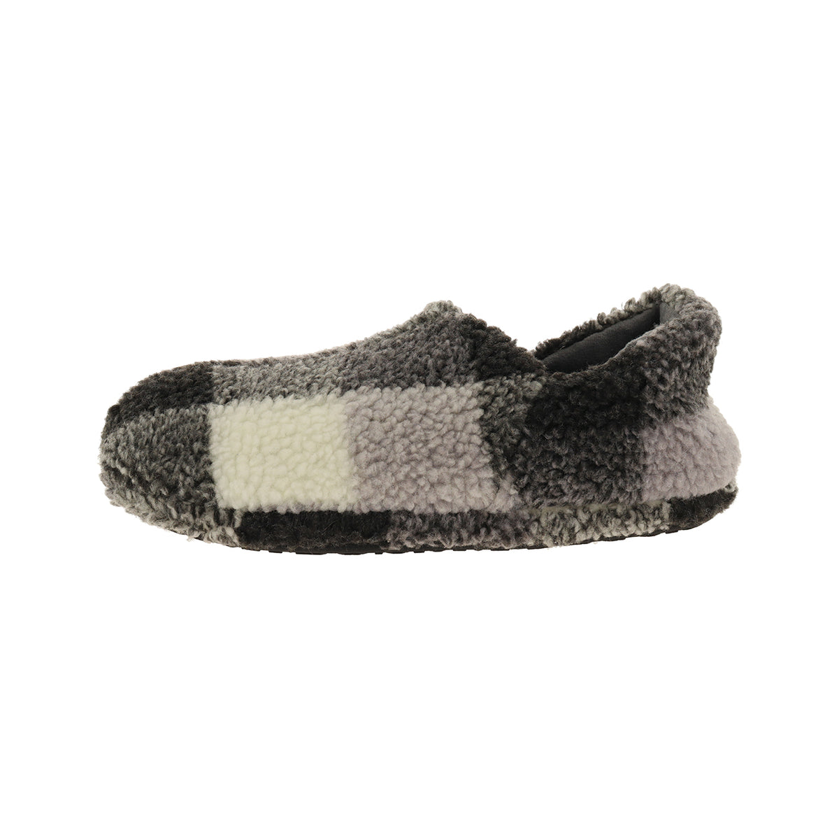 Pantofola chiusa uomo invernale, modello Asiago – Grigio Fantasia