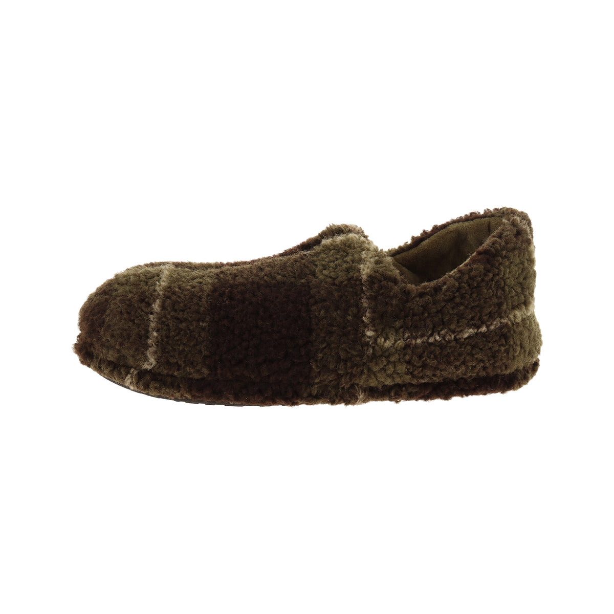 Pantofola chiusa uomo invernale, modello Asiago – Verde Fantasia