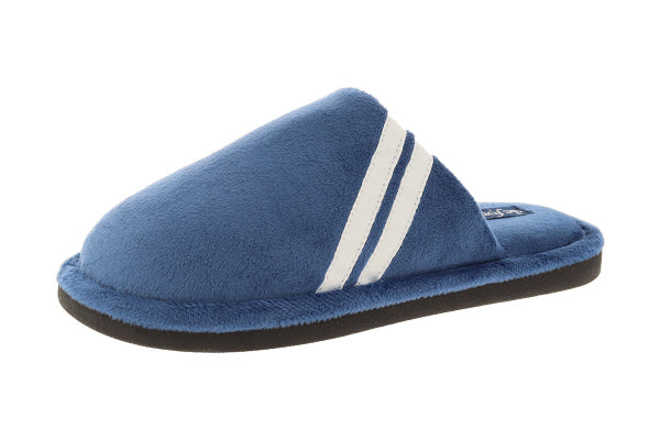 Pantofola uomo invernale, modello Berlino – Blu Scuro