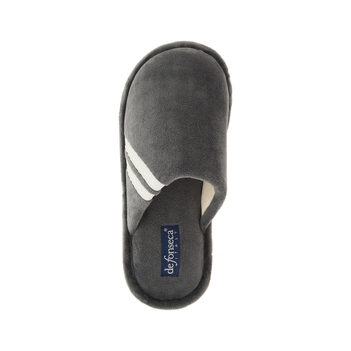 Pantofola uomo invernale, modello Berlino – Grigio