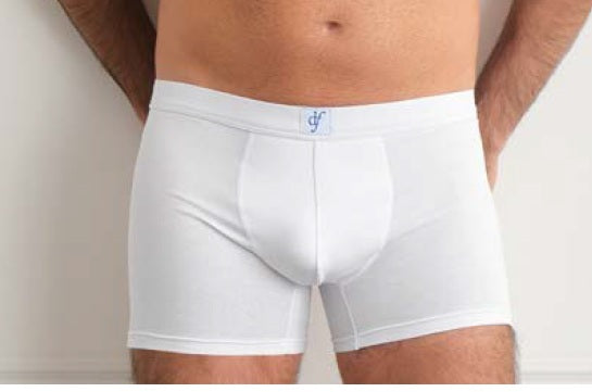 Boxer uomo in cotone, modello DUB220B confezione da 3 pezzi bianco