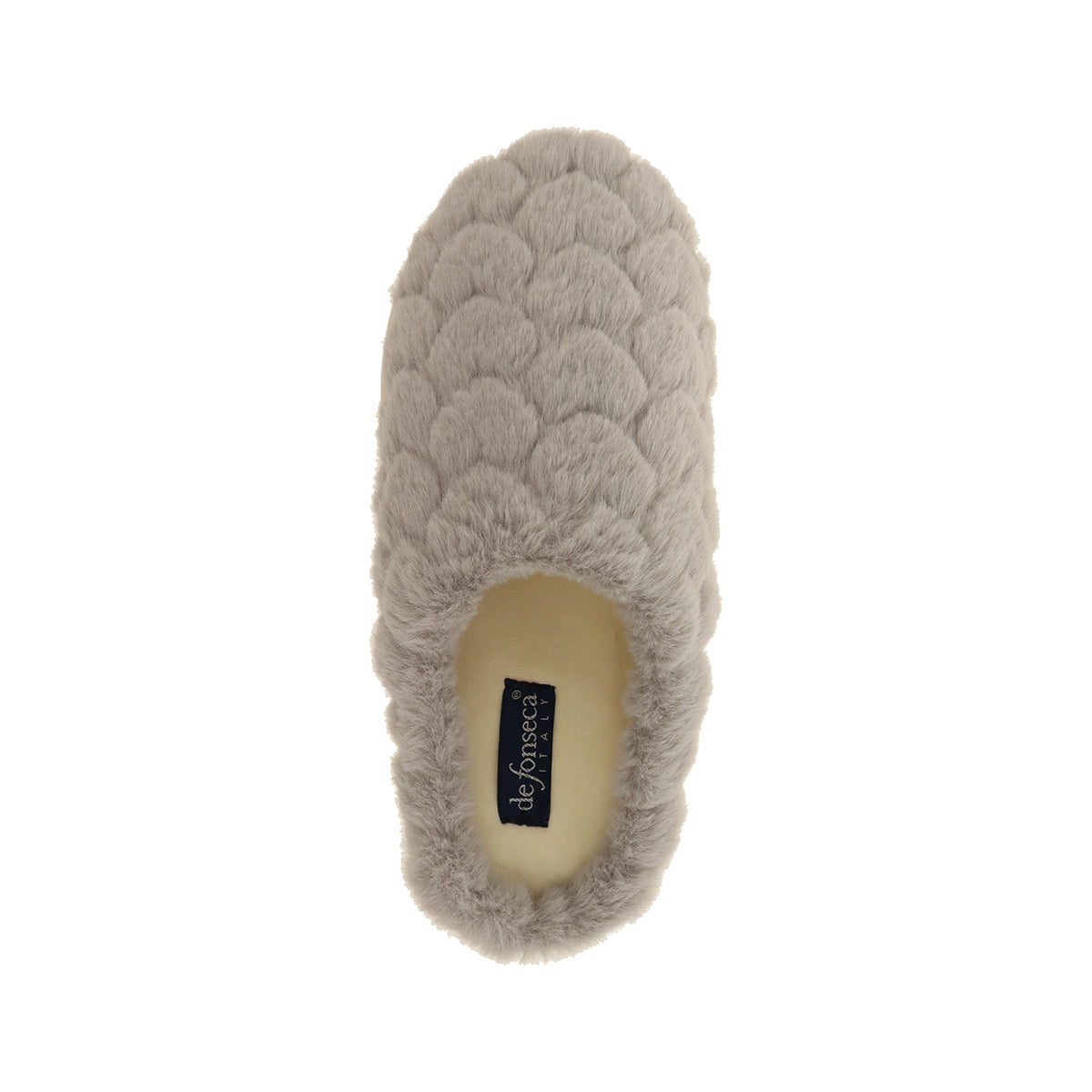 Pantofola donna platform, modello Avignone WC56 – Grigio