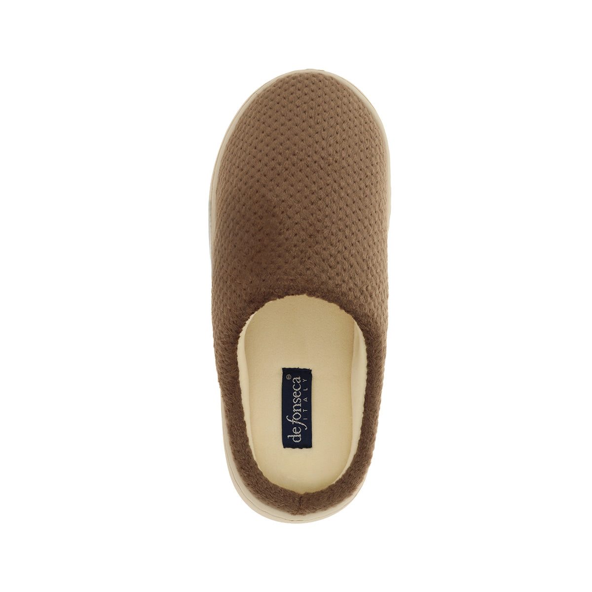 Pantofola donna platform, modello Avignone WC64 – Marrone