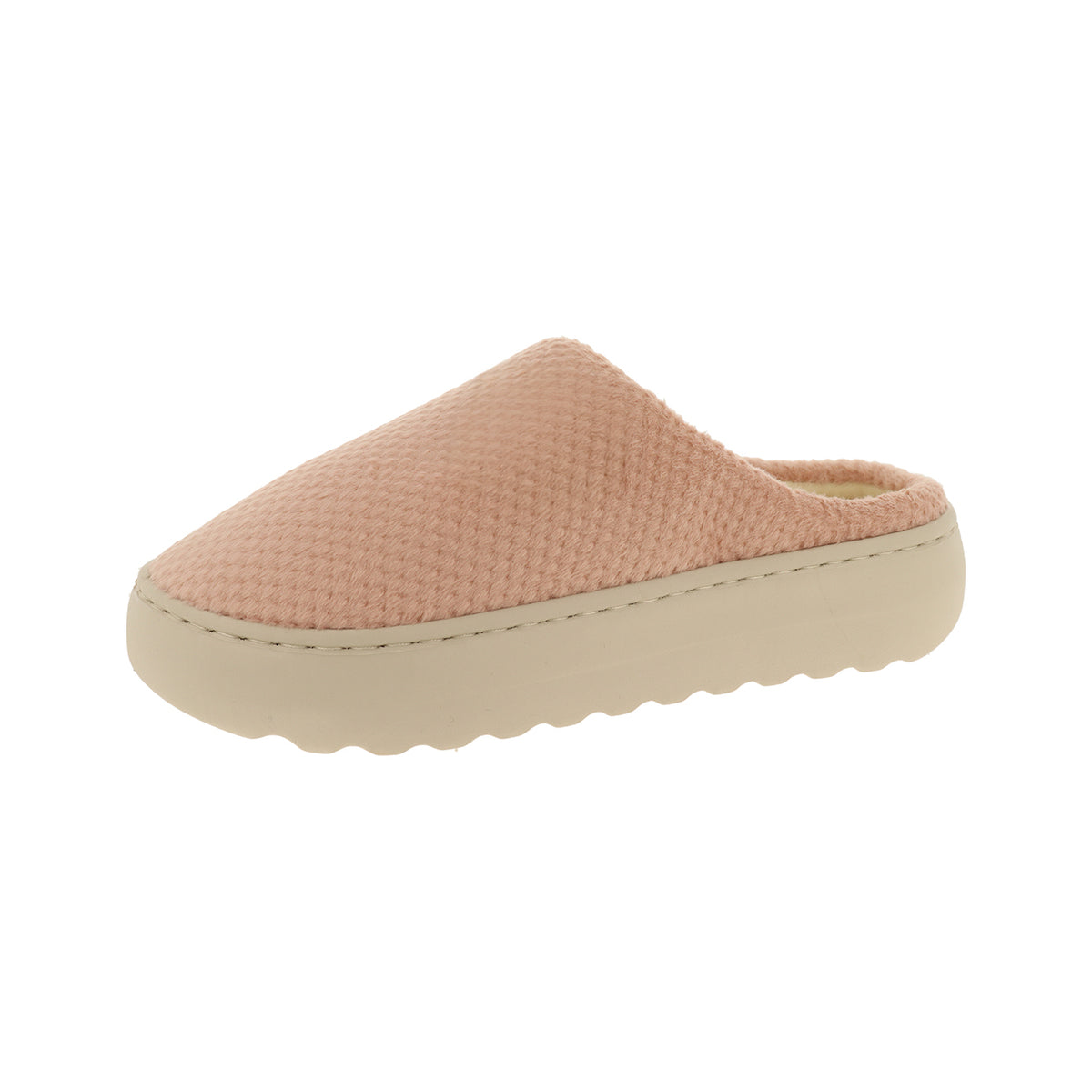 Pantofola donna platform, modello Avignone WC64 – Rosa