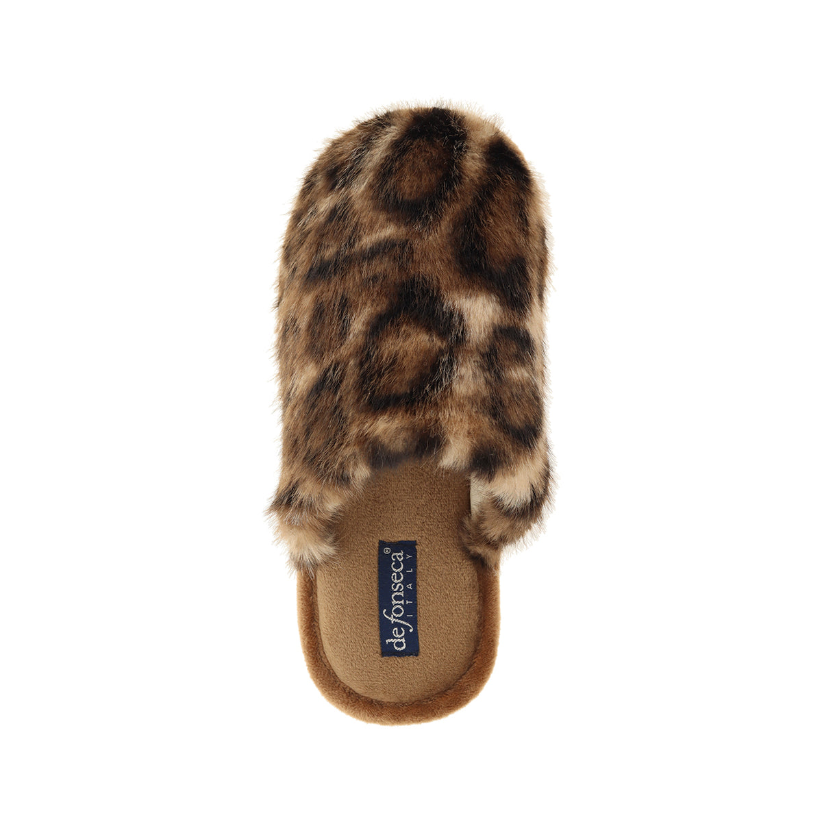 Pantofola donna animalier, modello Berlino – Marrone Fantasia
