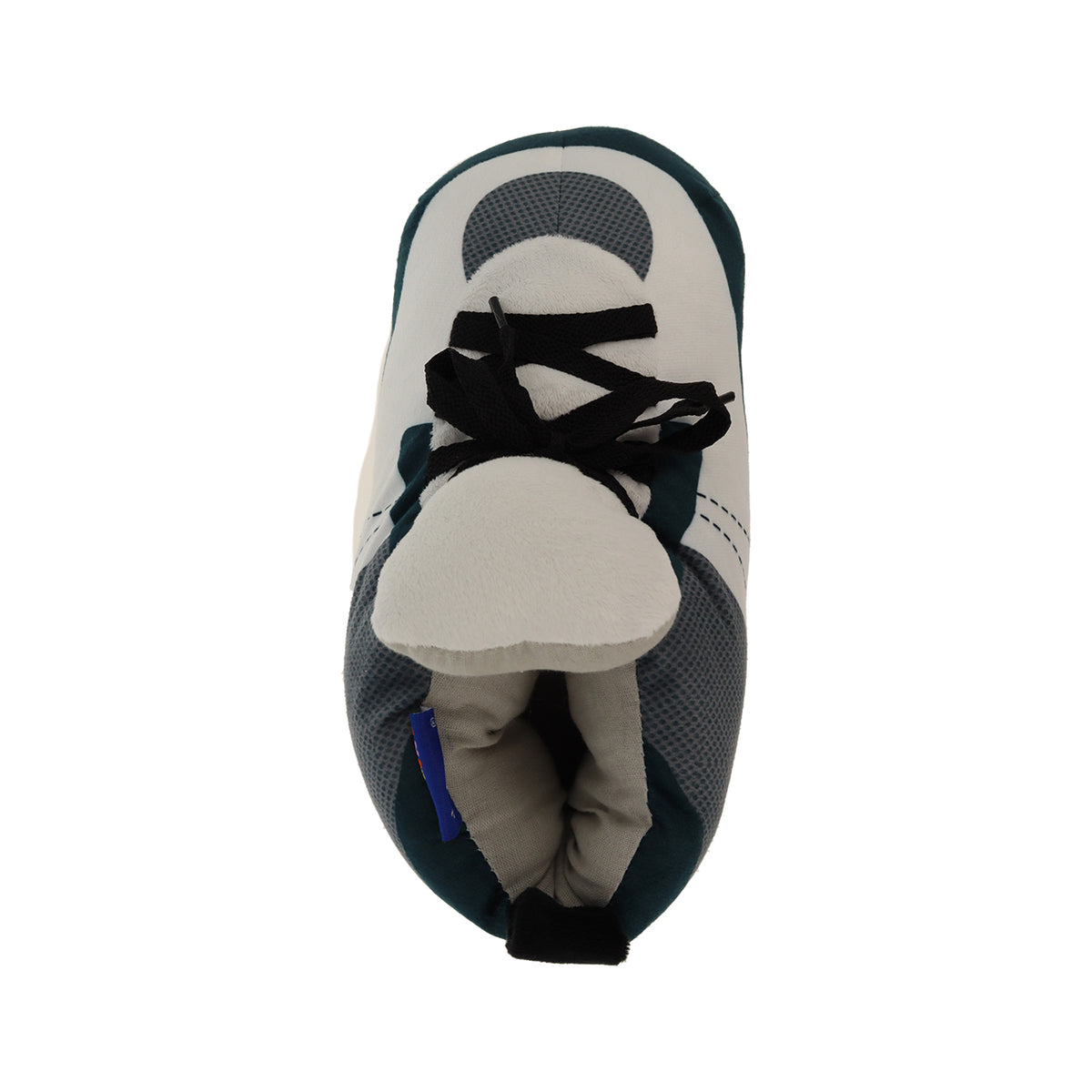 Pantofola in ciniglia a forma di scarpa da basket, modello DORA  – Nero