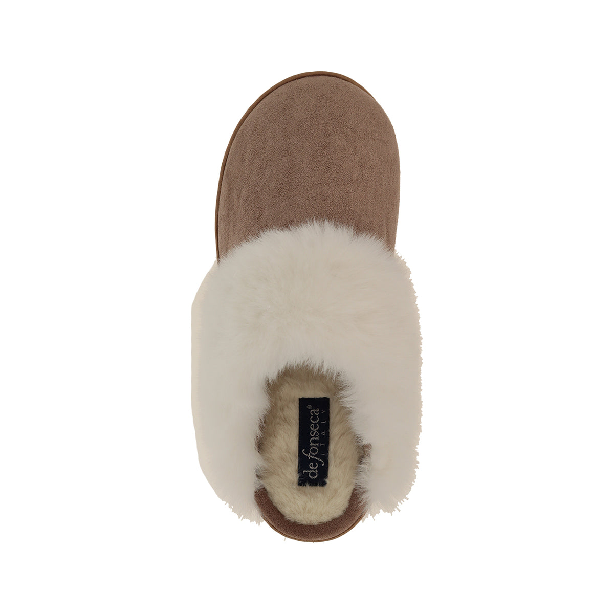 Pantofola donna platform, modello Oslo – Marrone
